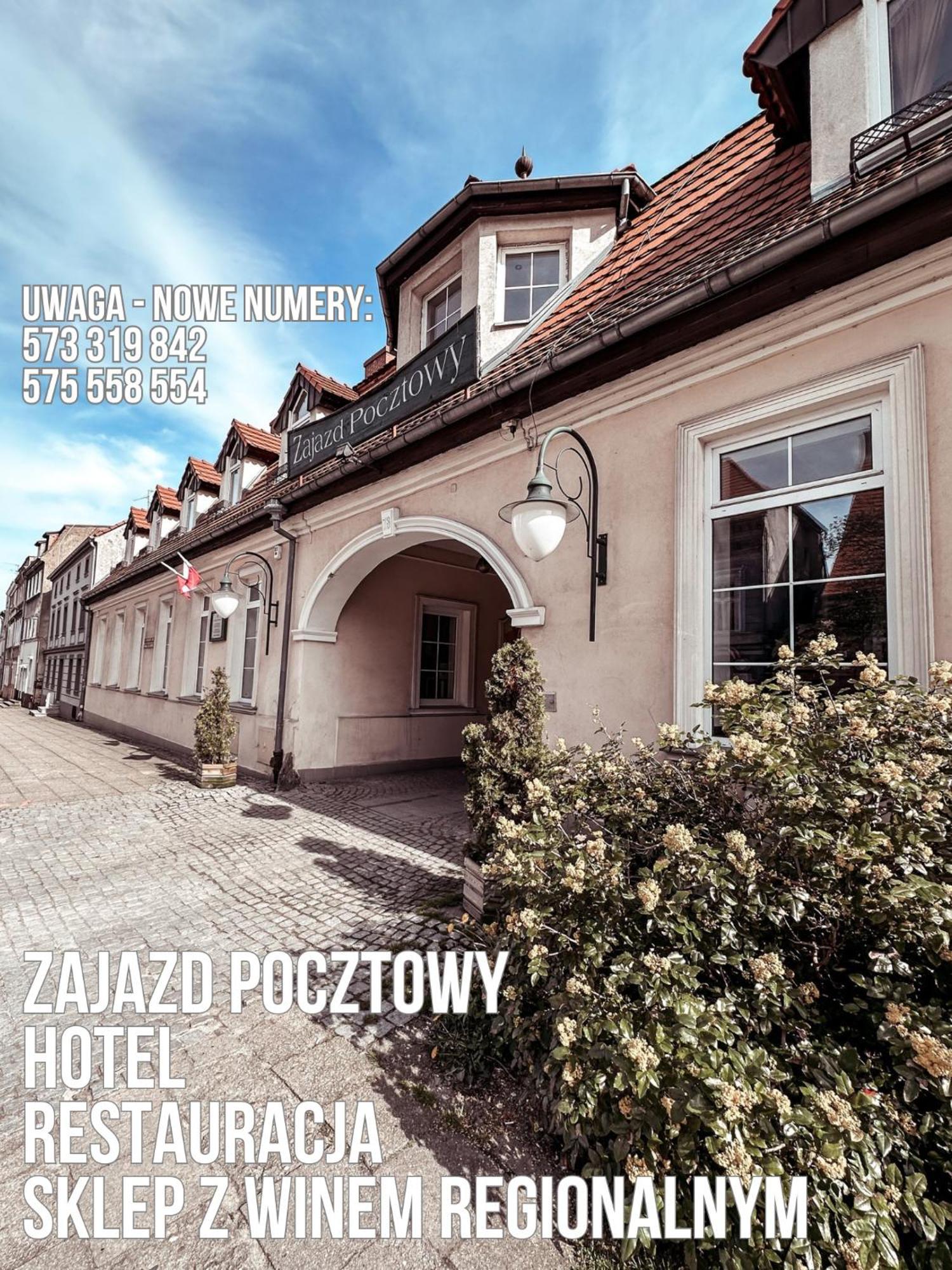 Hotel Zajazd Kultury, Dawniej Pocztowy Grünberg Exterior foto